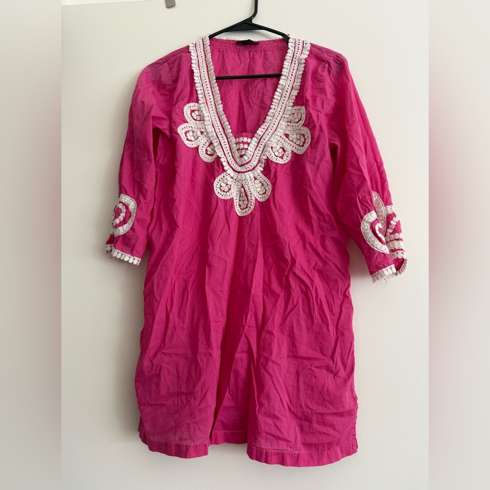 Jcrew Embroidered cover up